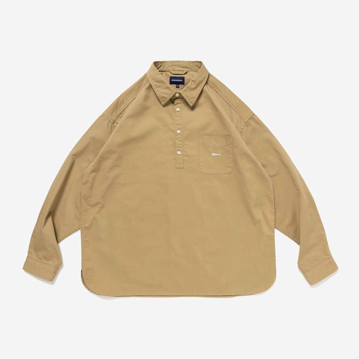 VOIL PULLOVER LS SHIRT – DESCENDANT KYOTO（ディセンダント京都）