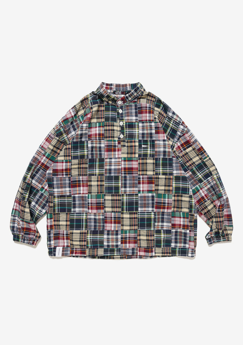 TETTY PULLOVER PATCHWORK LS SHIRT – DESCENDANT KYOTO（ディセンダ