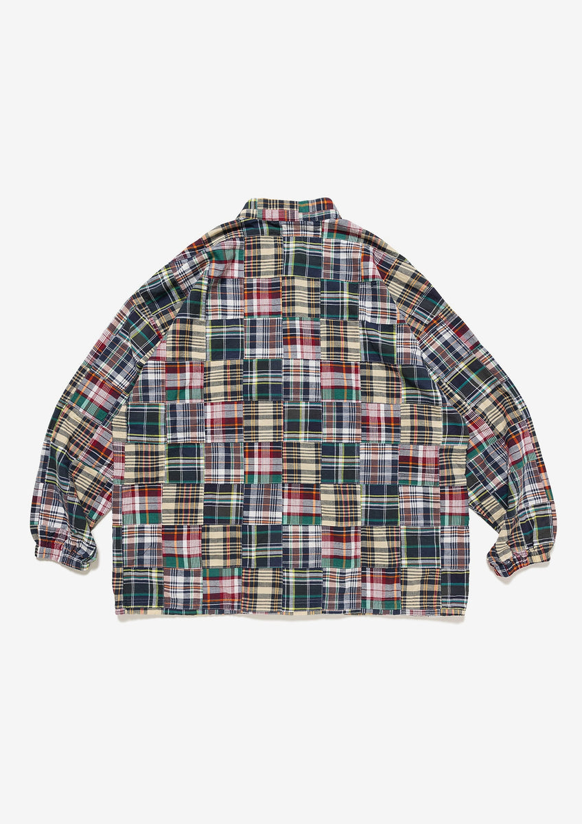 TETTY PULLOVER PATCHWORK LS SHIRT – DESCENDANT KYOTO（ディセンダ