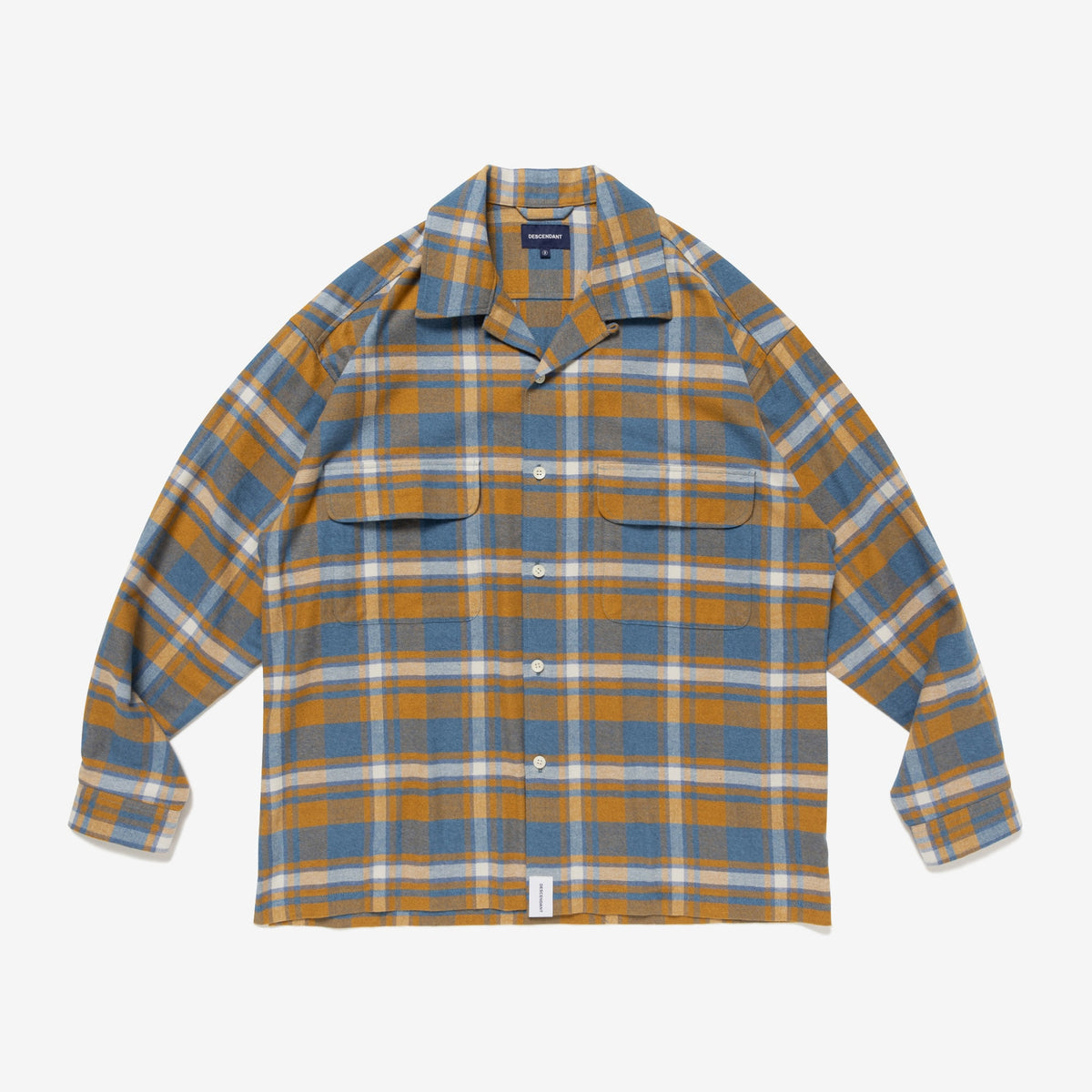 DESCENDANT MILPITAS CHECK LS SHIRT　WTAPS DESCENDANT/MILPITAS CHECK LS SHIRT (GREEN)