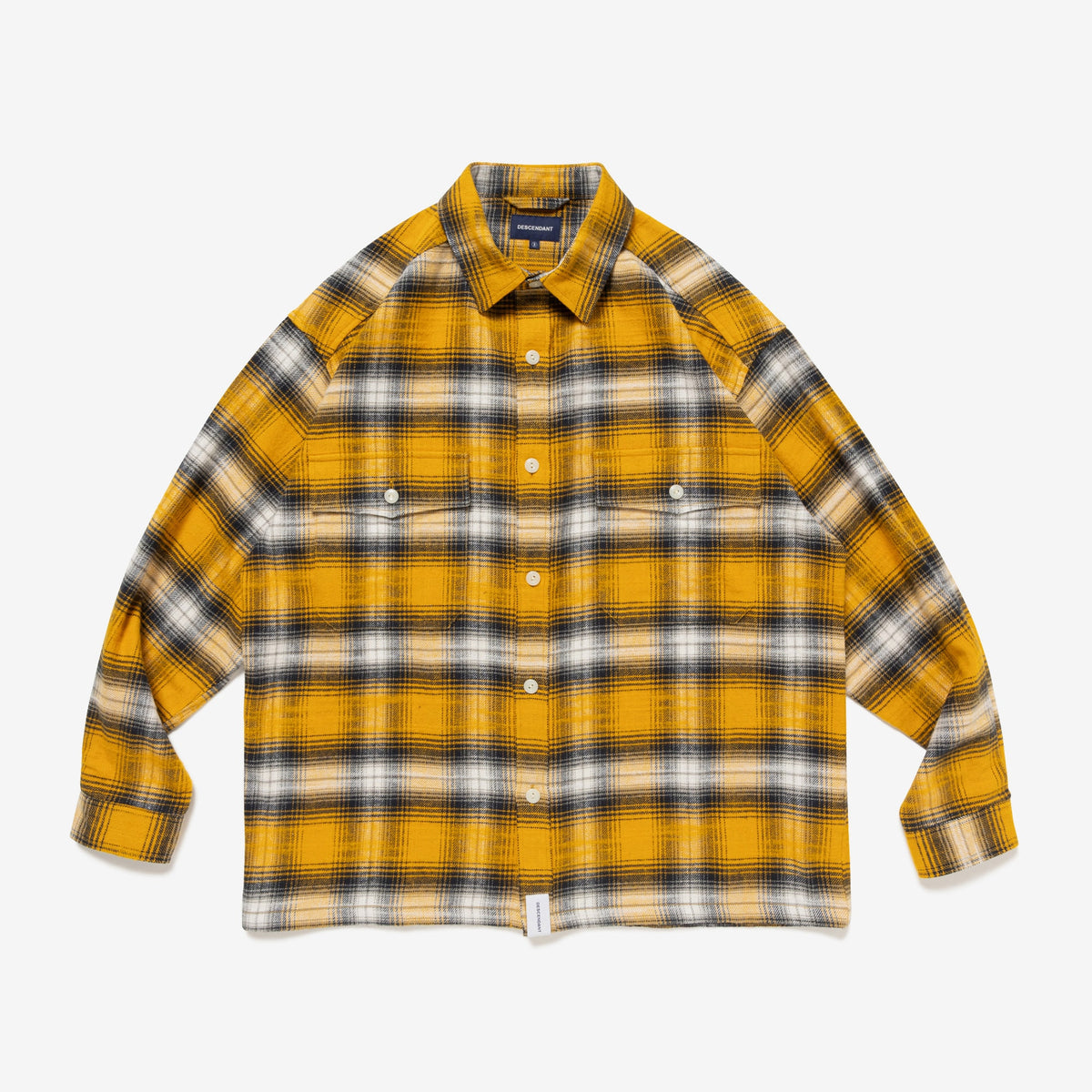 DESCENDANT Vanning plaid ls sirts サイズ3 VANNING PLAID LS SHIRT – DESCENDANT KYOTO（ディセンダント京都）
