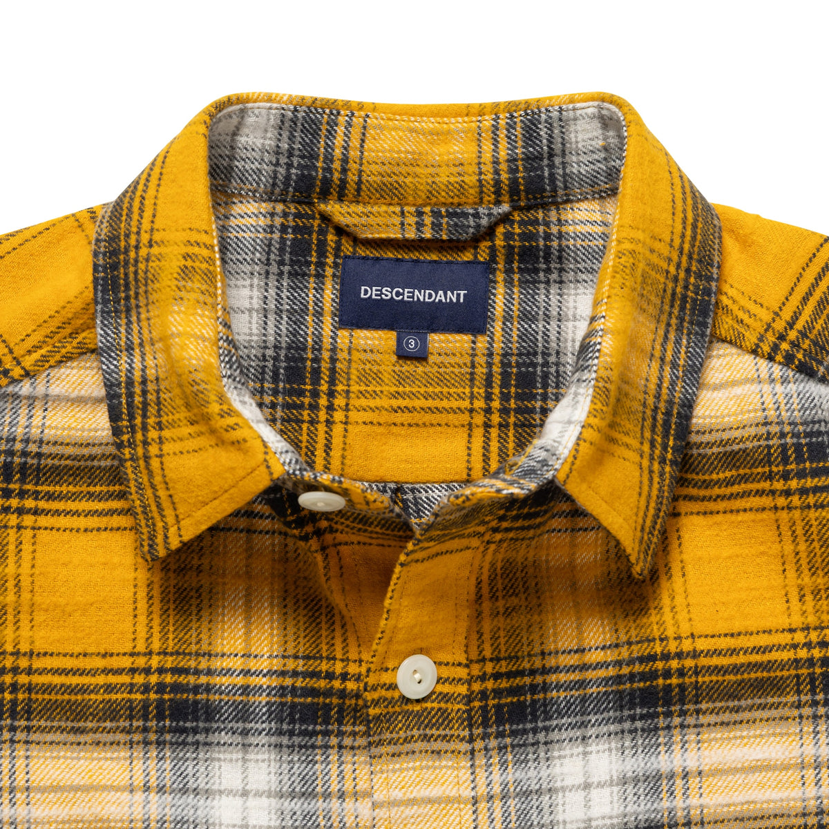 DESCENDANT Vanning plaid ls sirts サイズ3 DESCENDANT Vanning plaid ls sirts サイズ3 VANNING PLAID LS SHIRT