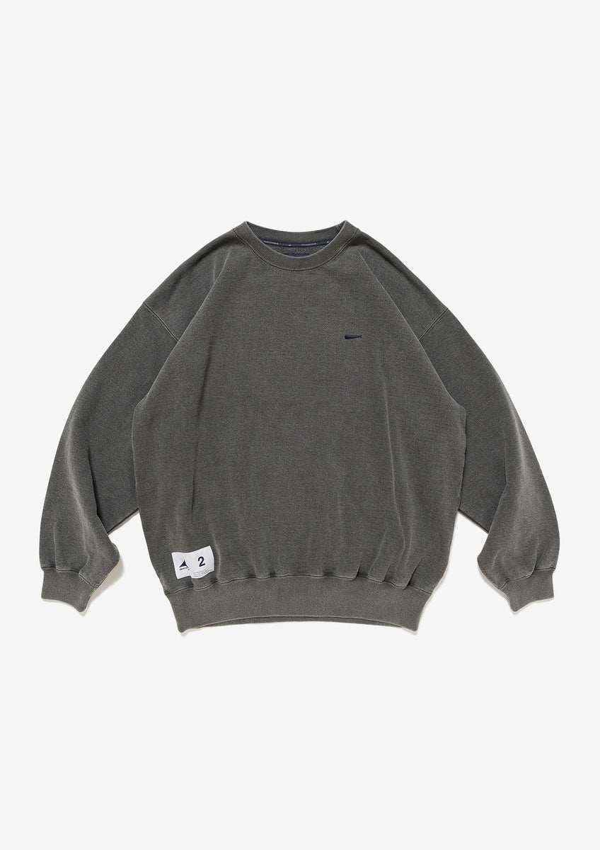 PE CREW NECK PIGMENT DYE – DESCENDANT KYOTO（ディセンダント京都）