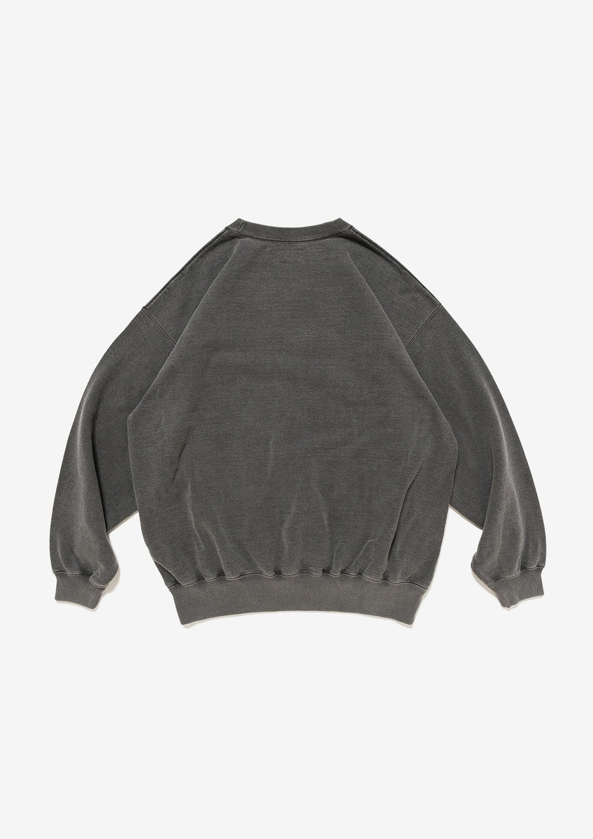 PE CREW NECK PIGMENT DYE – DESCENDANT KYOTO（ディセンダント京都）