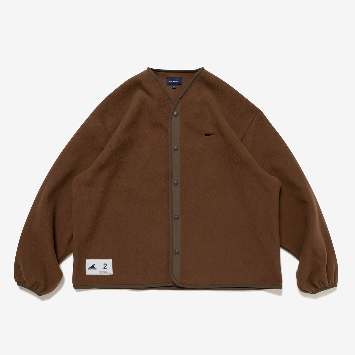 DESCENDANT NOT FLEECE CARDIGAN ディセンダント KNOT FLEECE CARDIGAN – DESCENDANT KYOTO（ディセンダント京都）