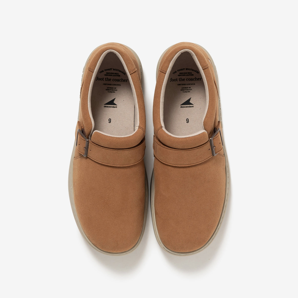 靴 DESCENDANT foot the coacher DESCENDANT＞ONE STRAP TRI-PAD foot the coacher | MAKES