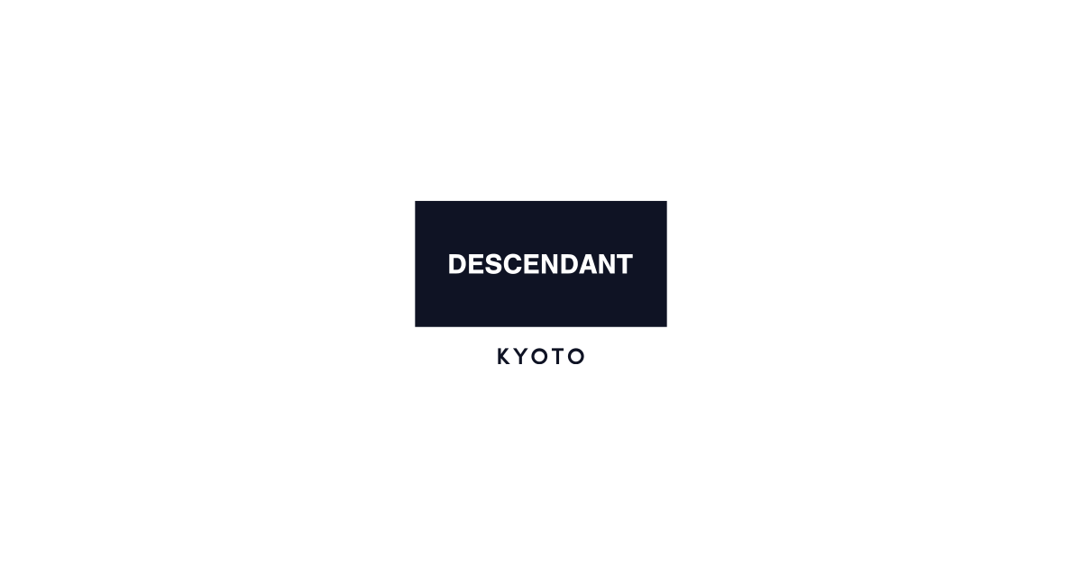 SHIRT – DESCENDANT KYOTO（ディセンダント京都）