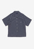 PIER OPEN COLLAR TEXTILE SS SHIRT