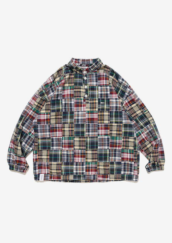 TETTY PULLOVER PATCHWORK LS SHIRT