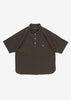 VOIL PULLOVER PLAID SS SHIRT