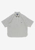 VOIL PULLOVER PLAID SS SHIRT