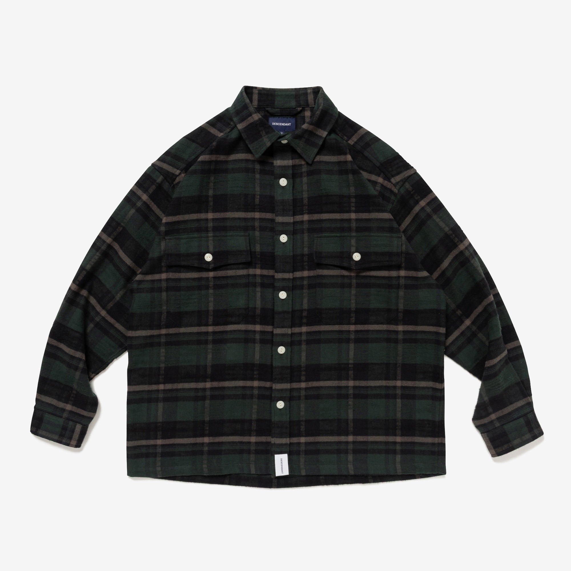 VANNING PLAID LS SHIRT – DESCENDANT KYOTO（ディセンダント京都）