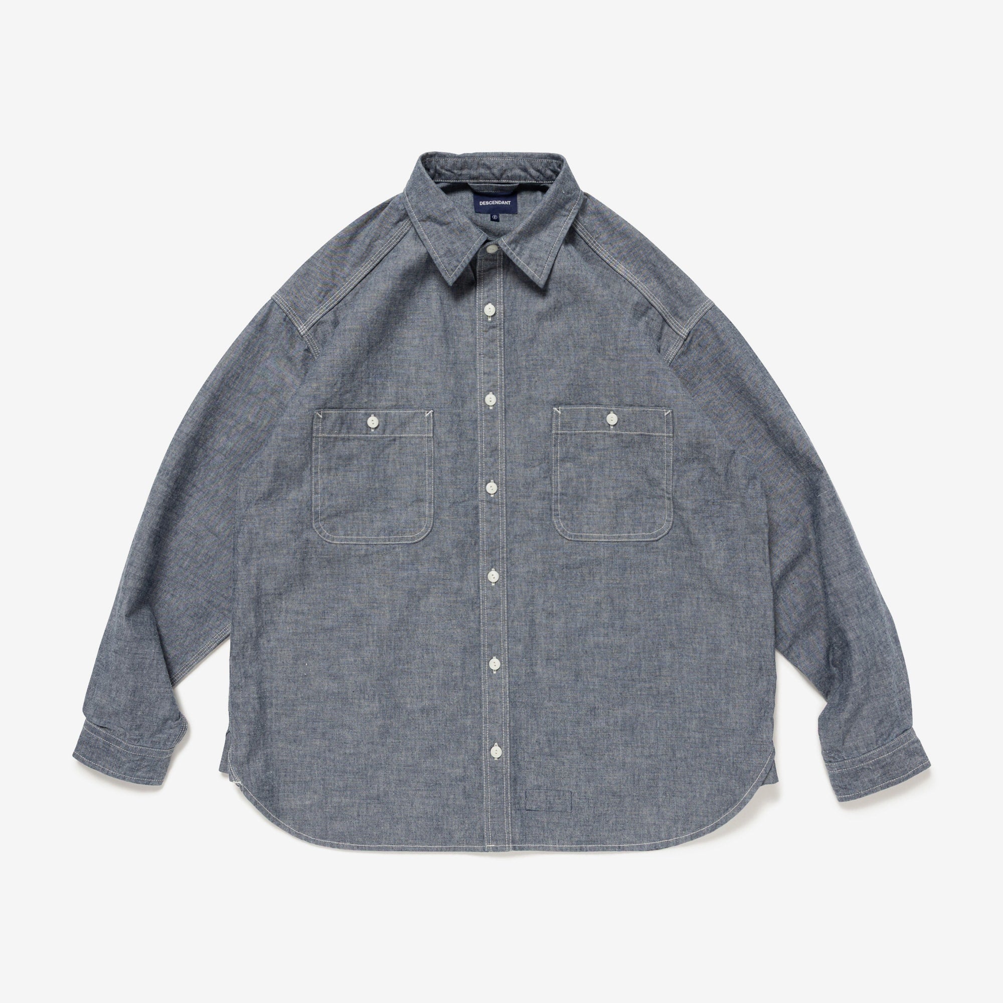 NORMAN CHAMBRAY LS SHIRT – DESCENDANT KYOTO（ディセンダント