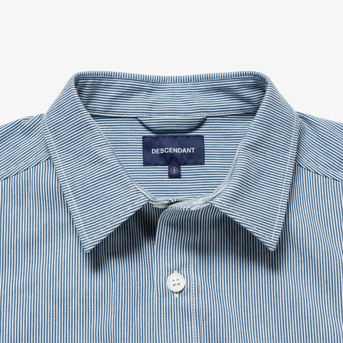 トップス MINE HICKORY STRIPE LS SHIRT MINE HICKORY STRIPE LS SHIRT – DESCENDANT KYOTO（ディセンダ