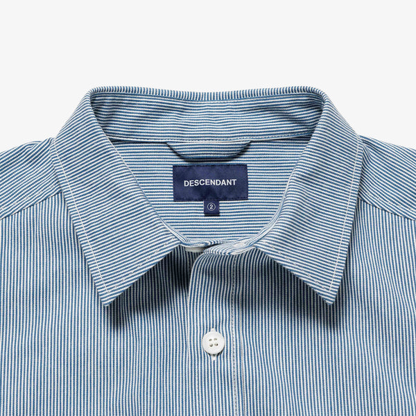 MINE HICKORY STRIPE LS SHIRT