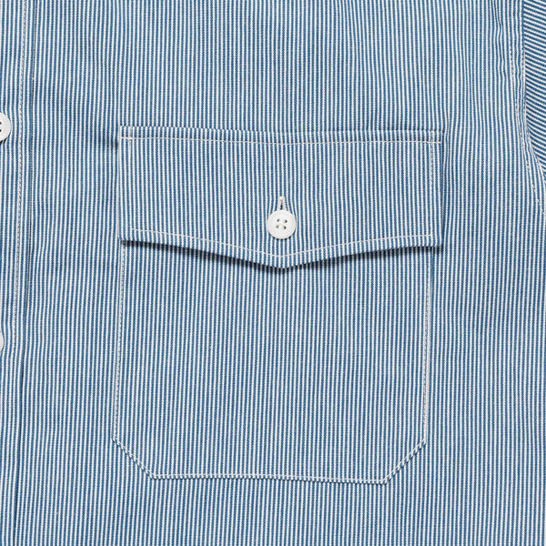 MINE HICKORY STRIPE LS SHIRT