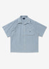S WIND OPEN COLLAR SEERSUCKER SS SHIRT