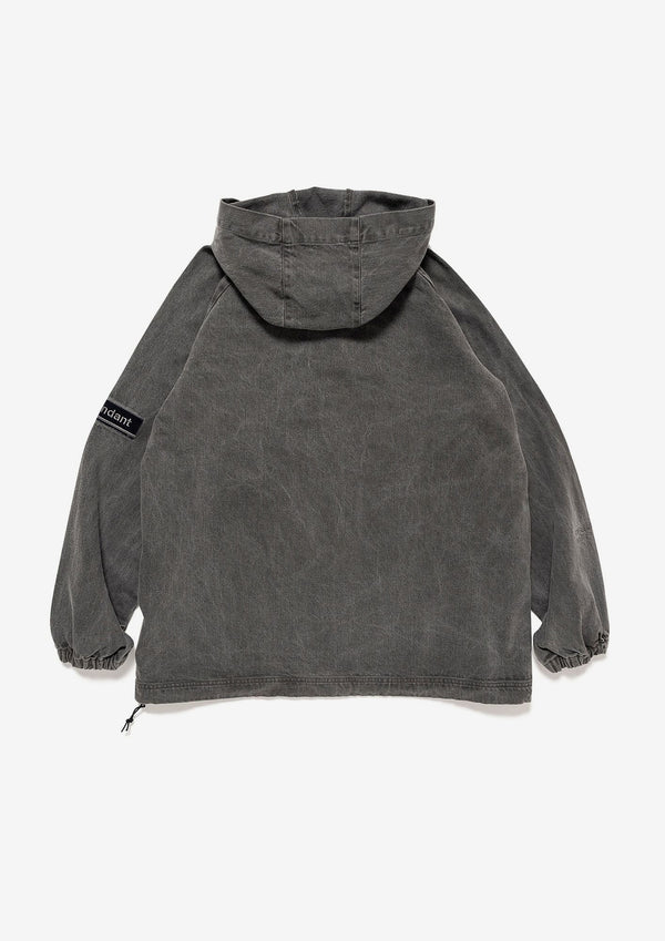 MOLE HOODED LS SHIRT PIGMENT DYE