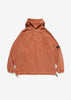 MOLE HOODED LS SHIRT PIGMENT DYE