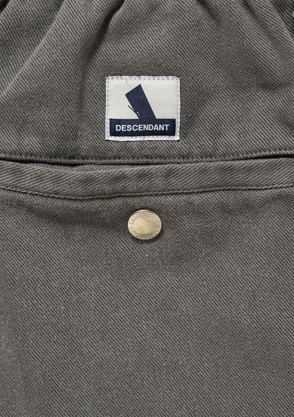 SHORE TWILL BEACH TROUSERS PIGMENT DYE – DESCENDANT KYOTO