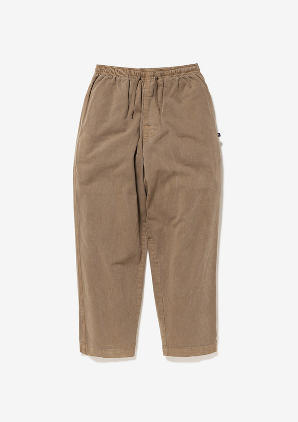 DESCENDANT SHORE TWILL BEACH TROUSERS 茶2 SHORE TWILL BEACH TROUSERS PIGMENT DYE – DESCENDANT KYOTO