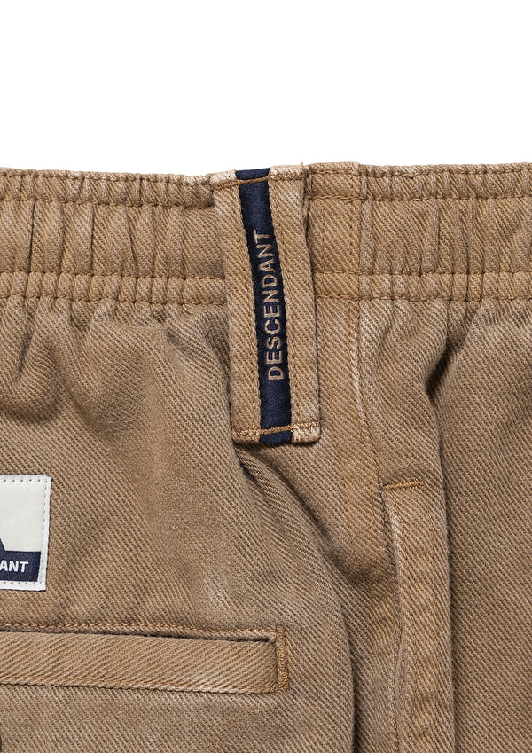 SHORE TWILL BEACH TROUSERS PIGMENT DYE – DESCENDANT KYOTO