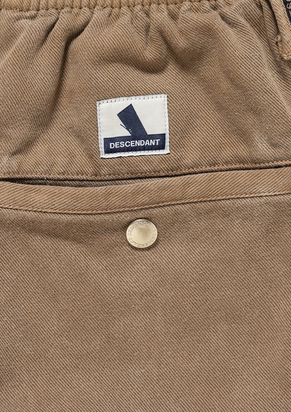 SHORE TWILL BEACH TROUSERS PIGMENT DYE – DESCENDANT KYOTO