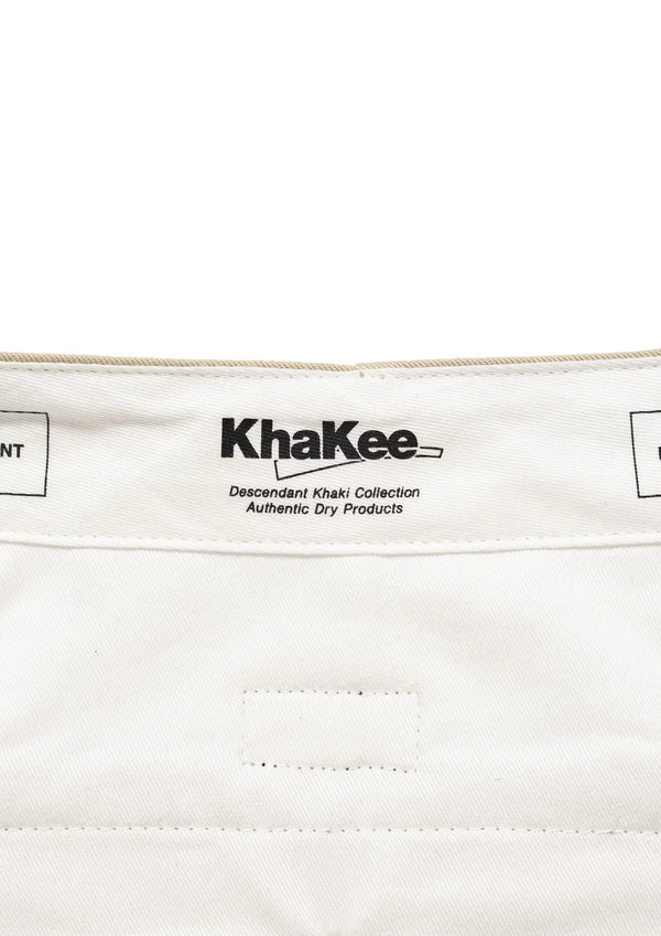 DC-6 ORGANIC COTTON TWILL TROUSERS