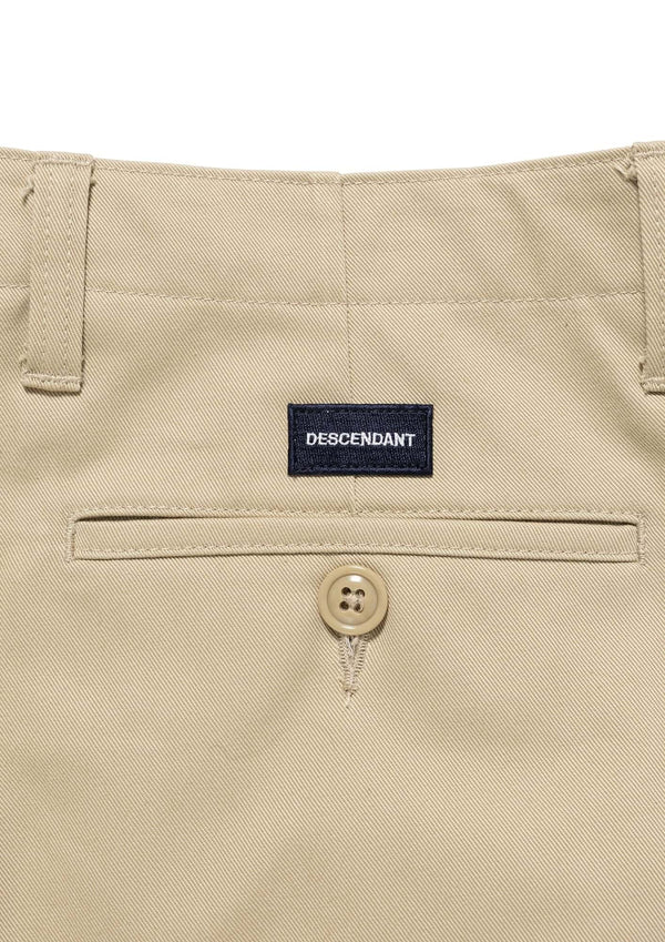 DC-6 ORGANIC COTTON TWILL TROUSERS