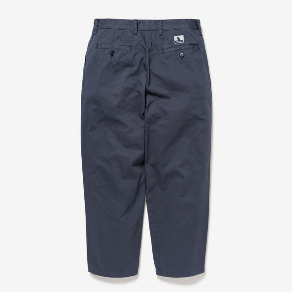 DESCENDANT/DC-3 ORGANIC COTTON TWILL TROUSERS (KhaKee)