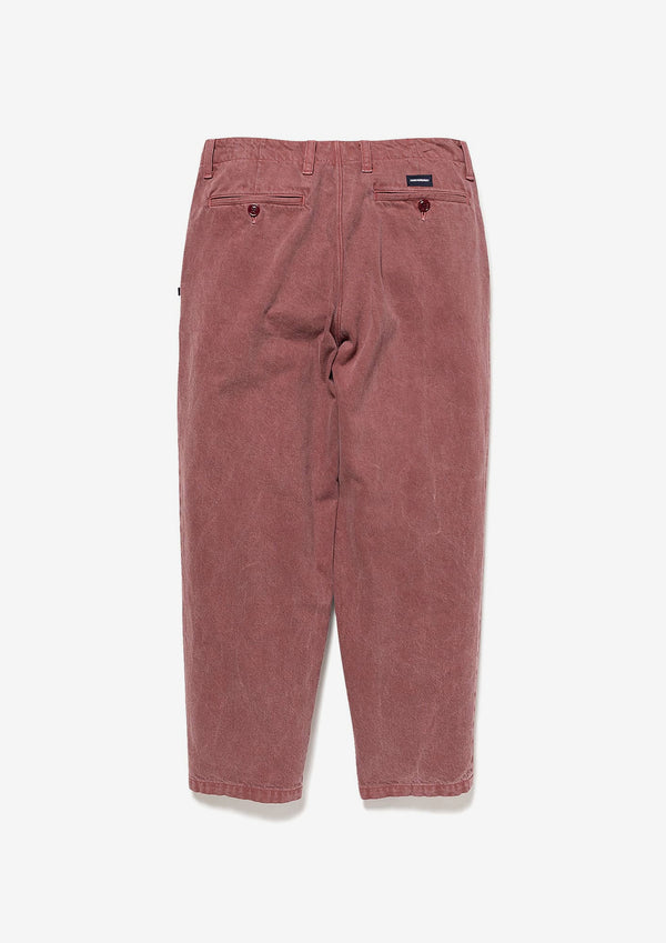 DC-6 TWILL TROUSERS PIGMENT DYE