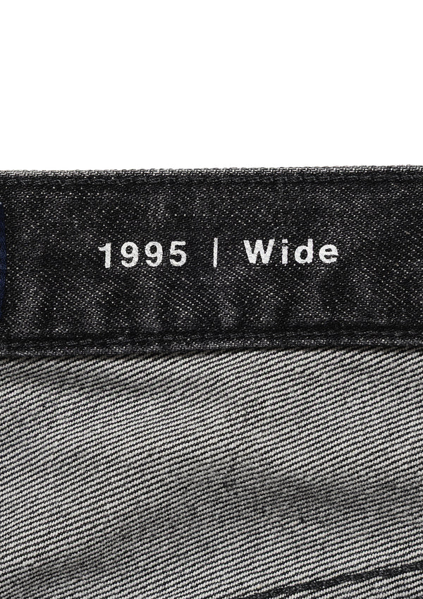 1995 DENIM TROUSERS BAGGY HARD WASH