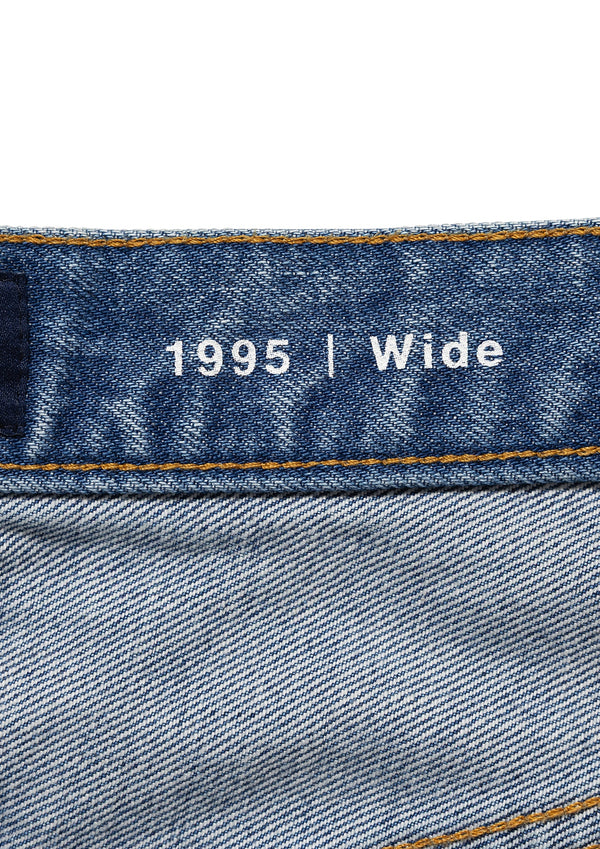 1995 DENIM TROUSERS BAGGY HARD WASH