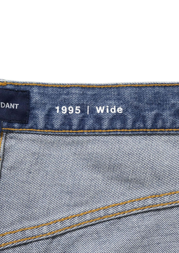 1995 DENIM TROUSERS BAGGY HARD WASH