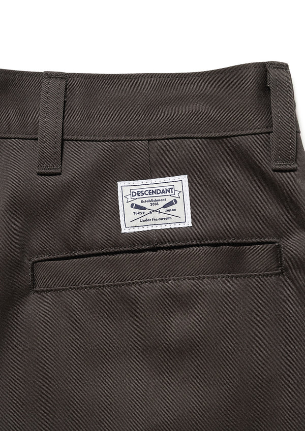 SF TWILL WIDE TROUSERS