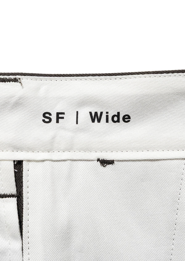 SF TWILL WIDE TROUSERS