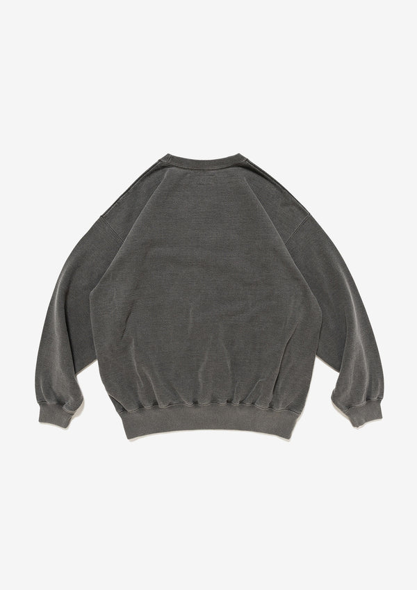 PE CREW NECK PIGMENT DYE – DESCENDANT KYOTO（ディセンダント京都）