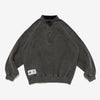 VOIL HENLEY NECK PIGMENT DYE