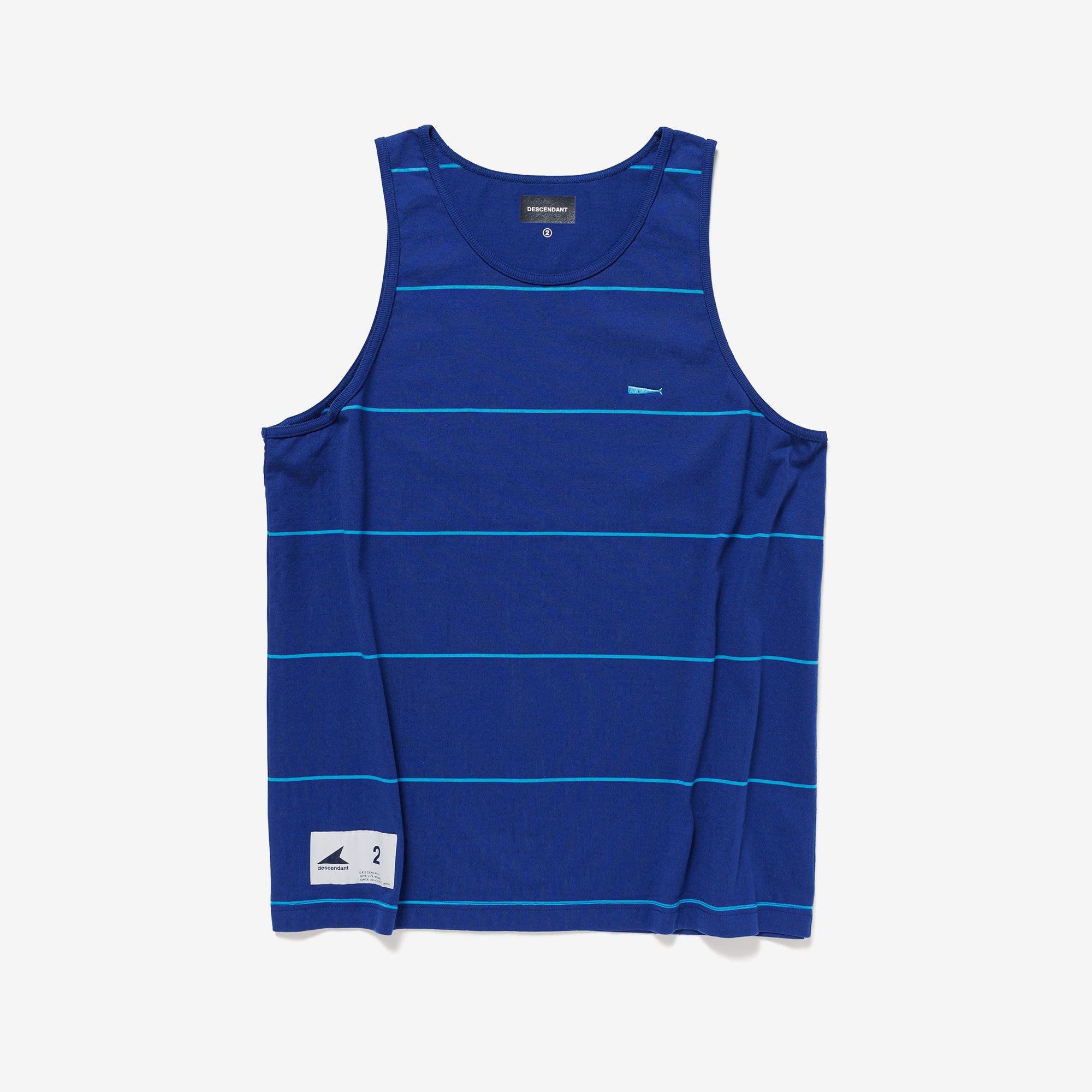 トップス DESCENDANT CACHALOT COTTON TANKTOP/size1 CACHALOT STRIPE TANK TOP – DESCENDANT KYOTO（ディセンダント