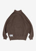 SPUR MOCK NECK PIGMENT DYE