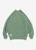 SPUR MOCK NECK PIGMENT DYE