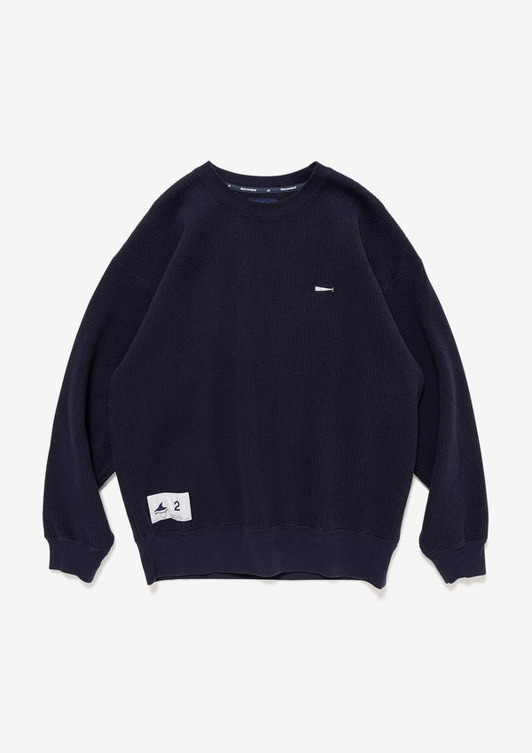GAUFRE WAFFLE CREW NECK