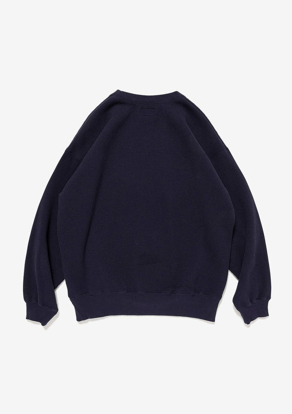 GAUFRE WAFFLE CREW NECK