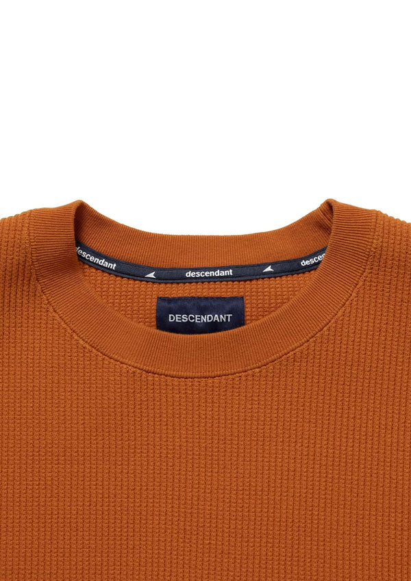 GAUFRE WAFFLE CREW NECK