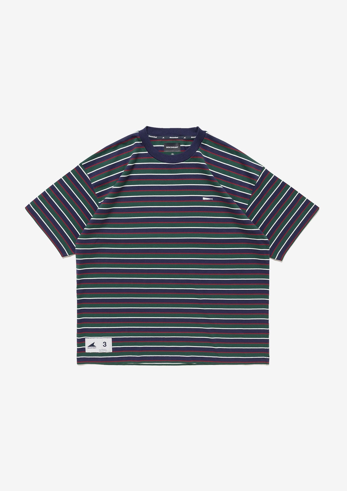 DESCENDANT HORIZONTAL CROP SS サイズ3 HORIZONTAL STRIPE SS – DESCENDANT KYOTO（ディセンダント京都）