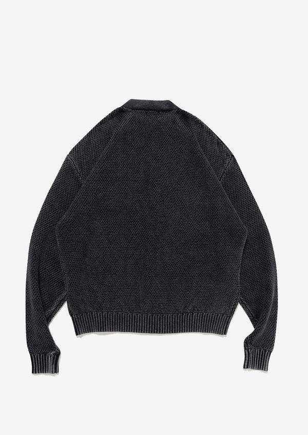 NURSE KNIT CARDIGAN PIGMNET DYE