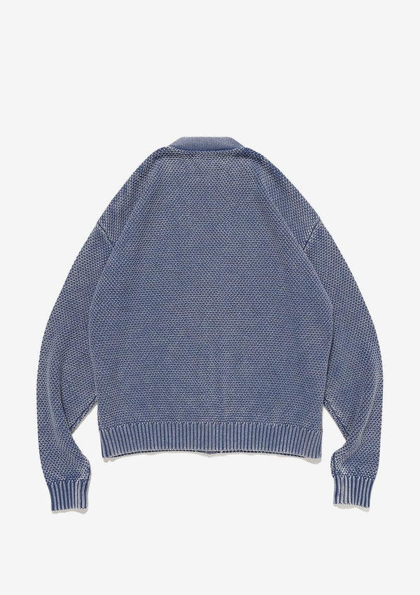 NURSE KNIT CARDIGAN PIGMNET DYE