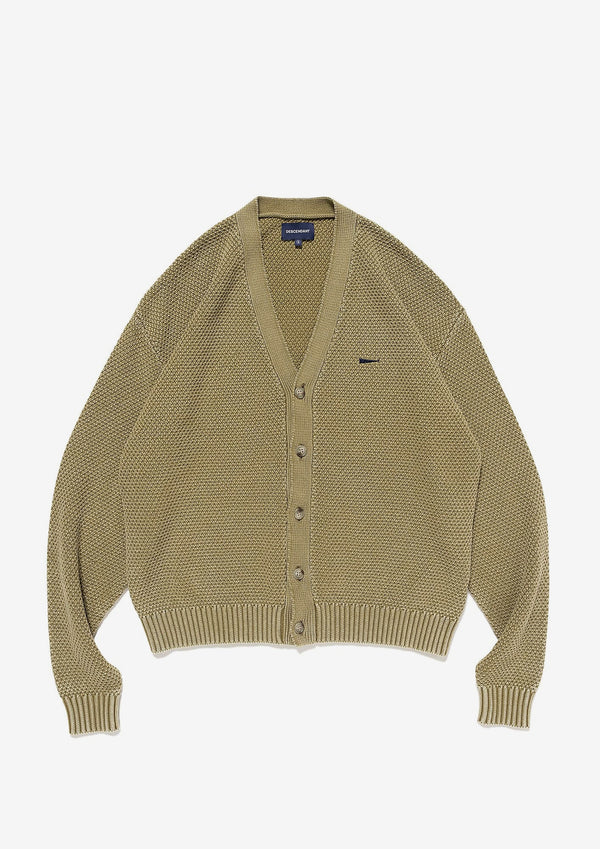 NURSE KNIT CARDIGAN PIGMNET DYE