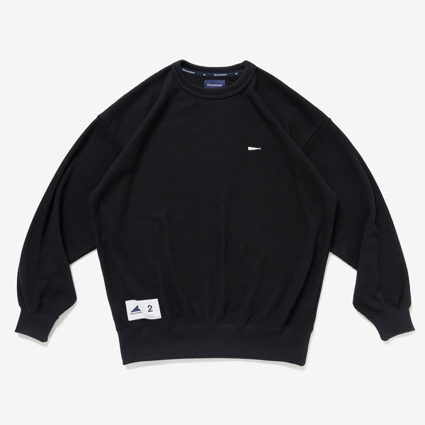 GAUFRE WAFFLE CREW NECK