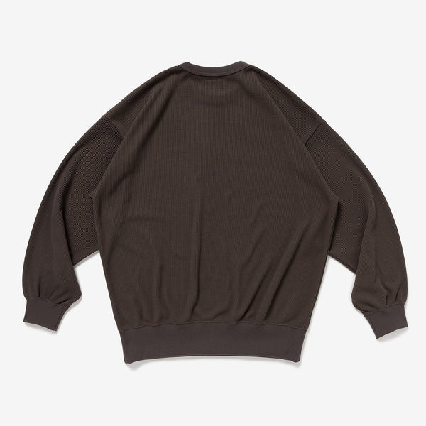 GAUFRE WAFFLE CREW NECK